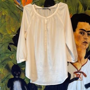 Lauren Ralph Lauren blouse gently used. Cream color/off white